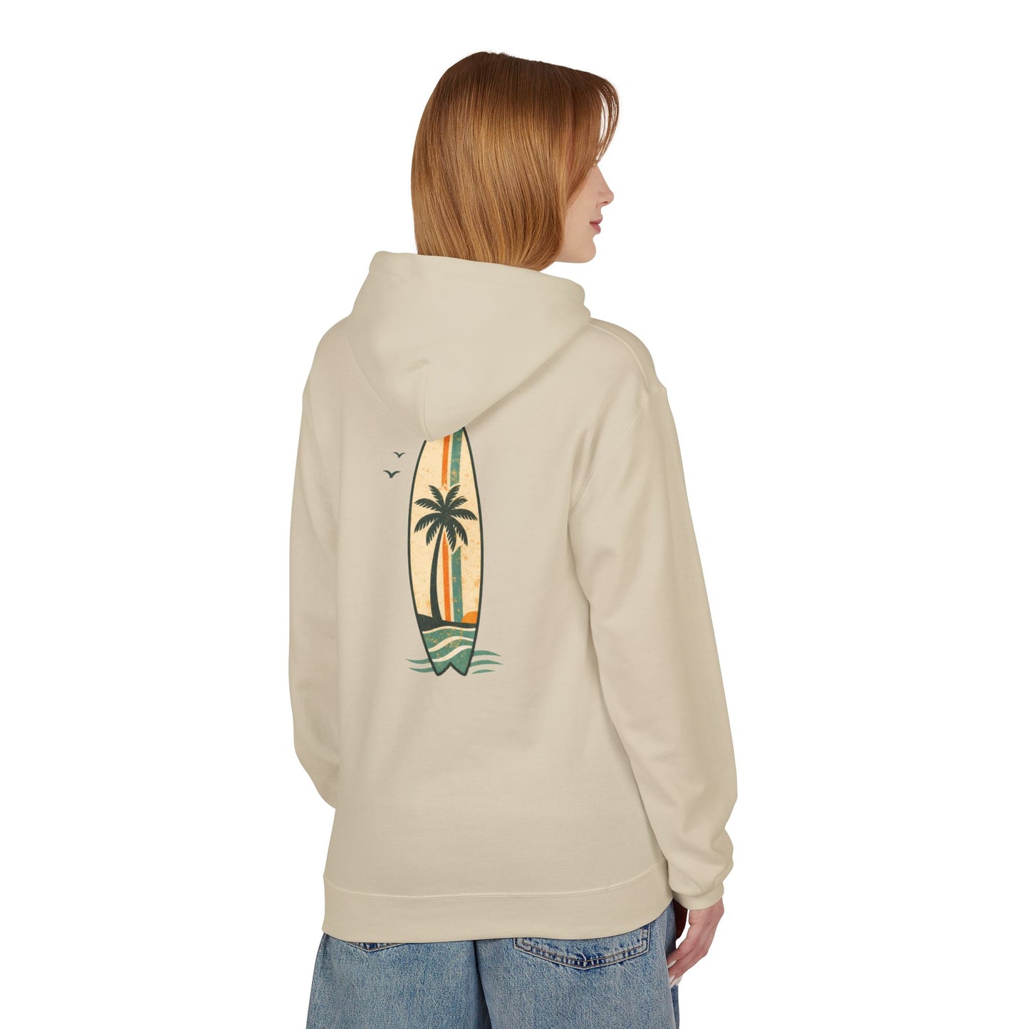 Surfboard Palm Hoodie
