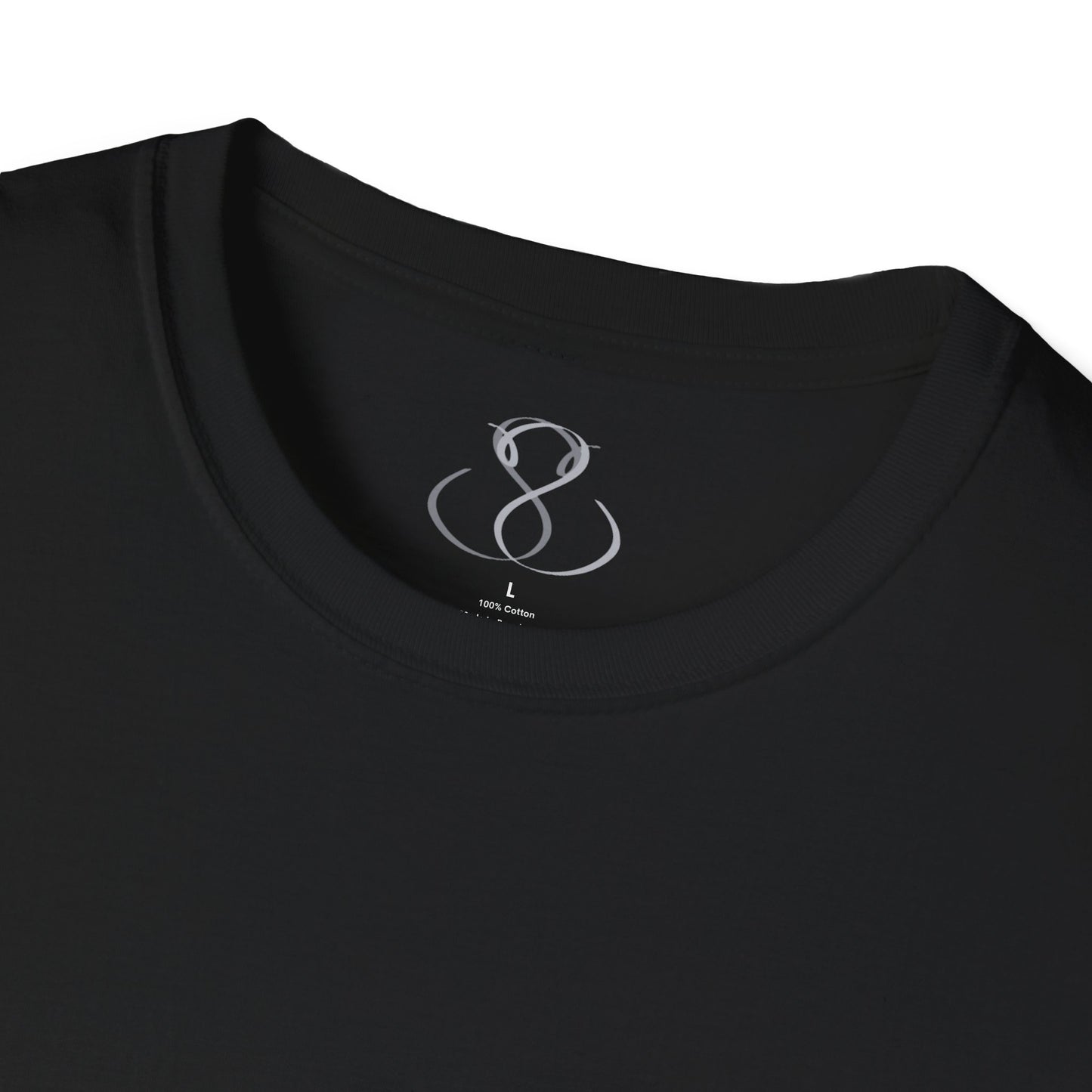 Child holding plant T-Shirt | minimalist line art, 'Grow the little things' back design