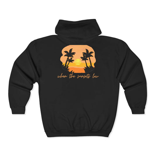 Sunset Zip Up