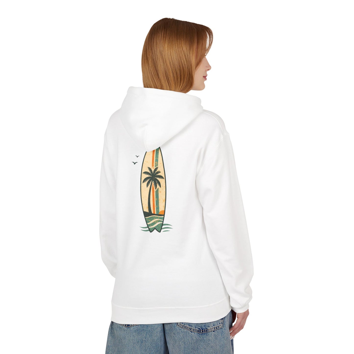 Surfboard Palm Hoodie