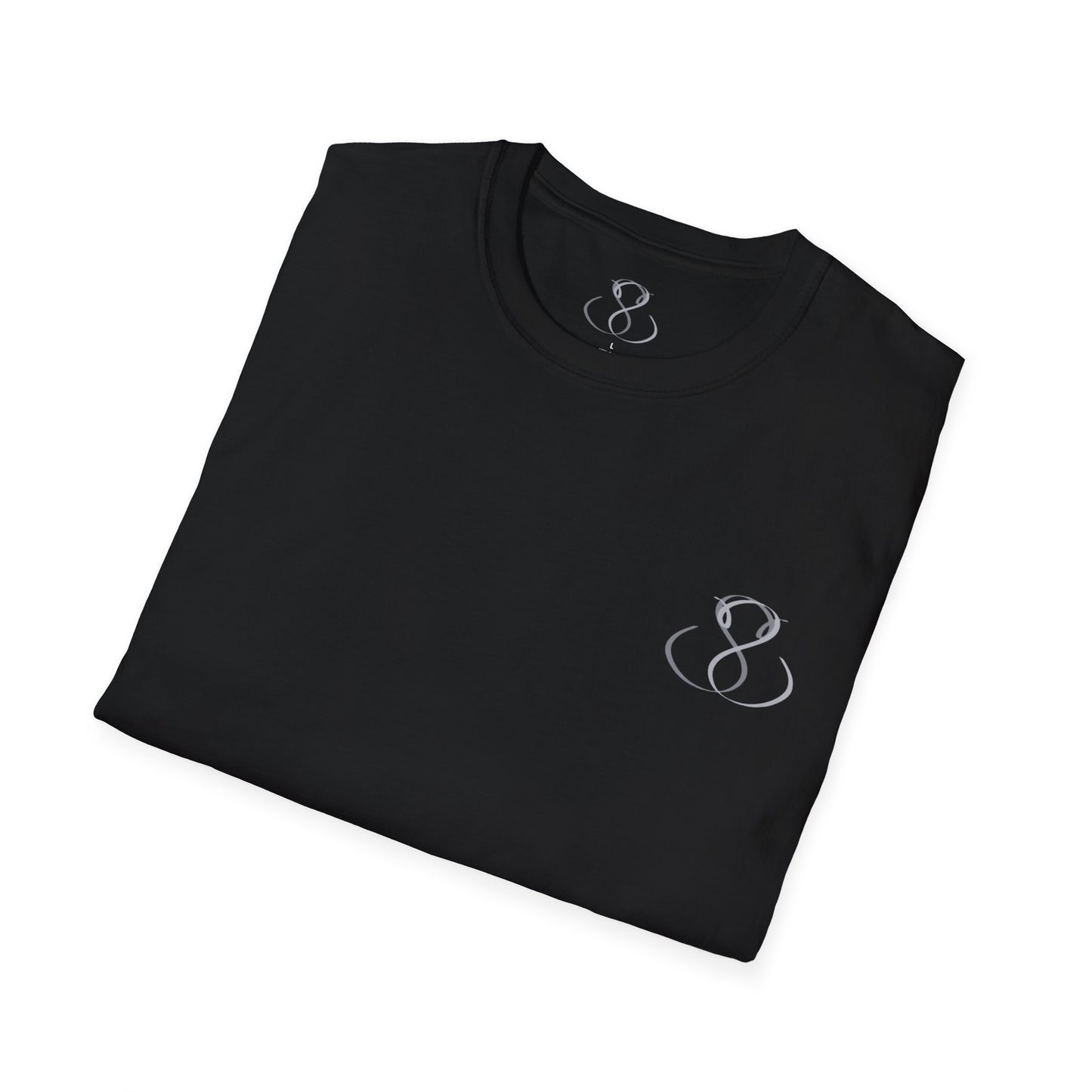 Child holding plant T-Shirt | minimalist line art, 'Grow the little things' back design