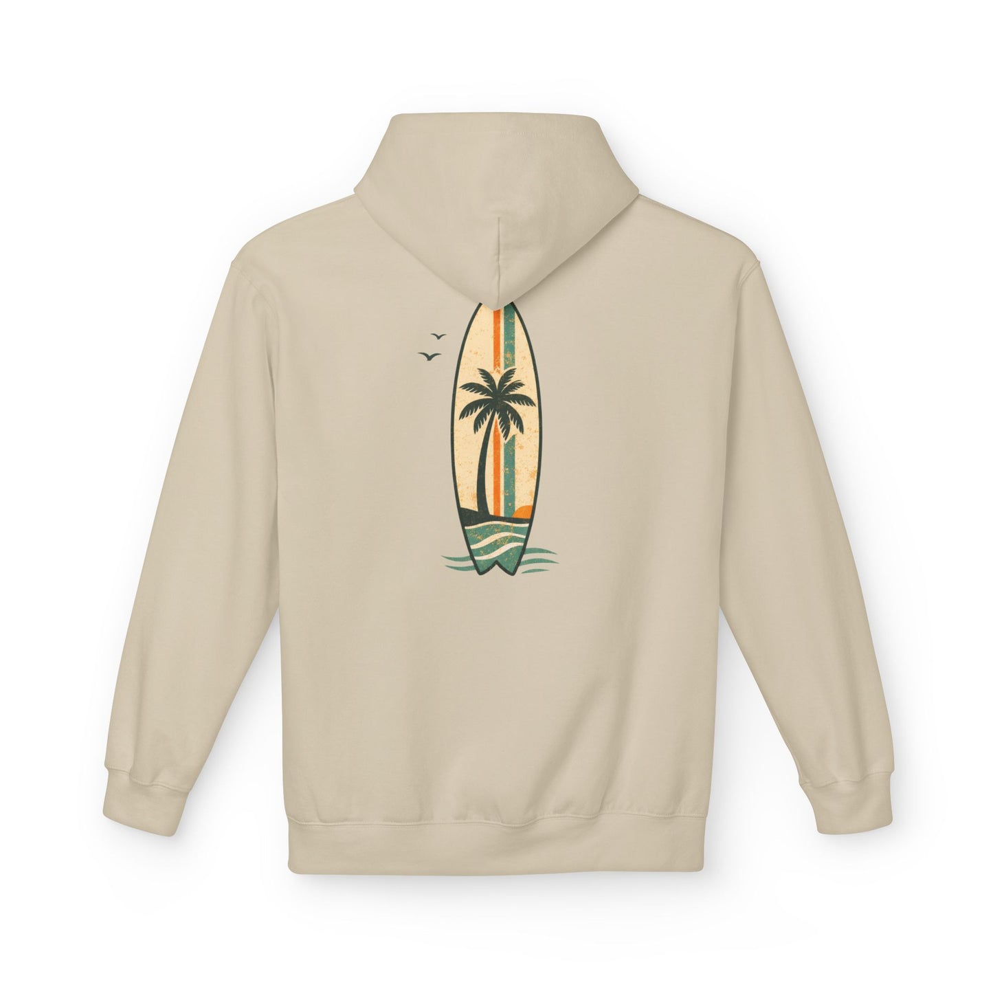 Surfboard Palm Hoodie